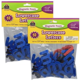 Teacher Created Resources® Magnetic Foam Lowercase Letters, 2 Sets