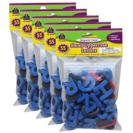 Teacher Created Resources® Magnetic Foam: Small Uppercase Letters, 55 Per Pack, 5 Packs
