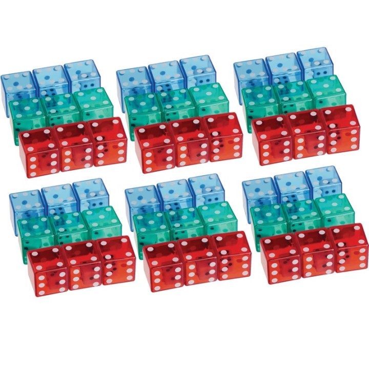 Teacher Created Resources® Dice Within Dice, 9 Per Pack, 6 Packs