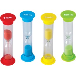Teacher Created Resources® Small Sand Timers Combo Pack, Pack of 4