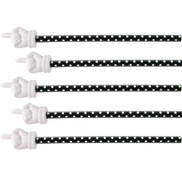 Teacher Created Resources® Black Polka Dots Hand Pointer, Pack of 5