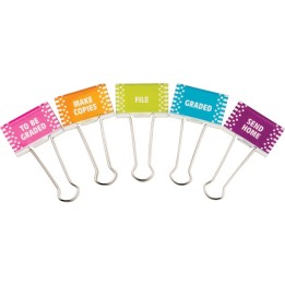 Teacher Created Resources® Classroom Management Large Binder Clips