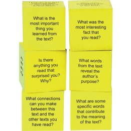 Teacher Created Resources® Foam Nonfiction Comprehension Cubes