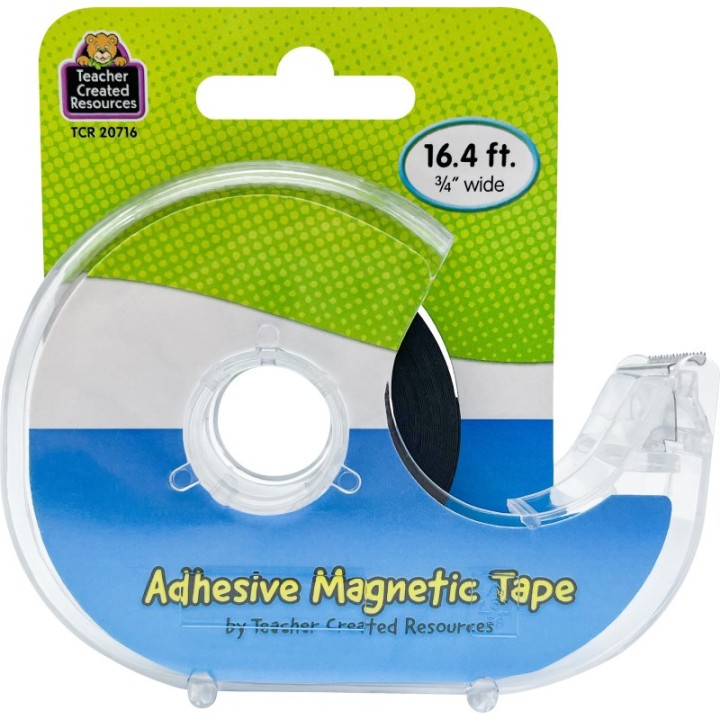 Teacher Created Resources® Adhesive Magnetic Tape, 3/4" x 16.4ft
