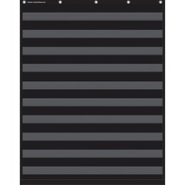 Teacher Created Resources® Black 10 Pocket Chart