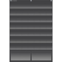 Teacher Created Resources® Black Calendar Pocket Chart (25" x 36")