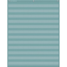 Teacher Created Resources® Calming Colors 1-120 Pocket Chart, 28" x 39"