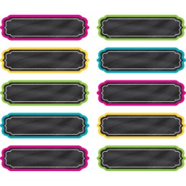 Teacher Created Resources® Chalkboard Brights Non-Adhesive Labels, Pack of 120
