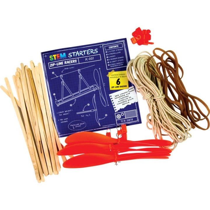 Teacher Created Resources® STEM Starters, Zip-Line Racers