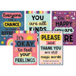 Teacher Created Resources® Oh Happy Day Poster Pack, 5 Posters