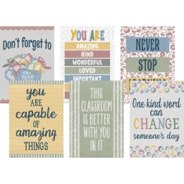 Teacher Created Resources® Classroom Cottage Positive Posters, Set of 6