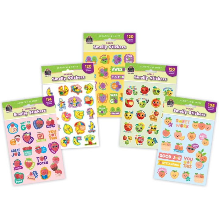 Teacher Created Resources® Fruit Pop Smelly Stickers, 582 Stickers