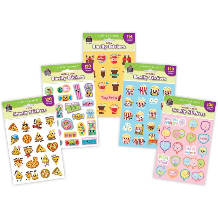 Teacher Created Resources® Fun Fair Smelly Stickers, 582 Stickers