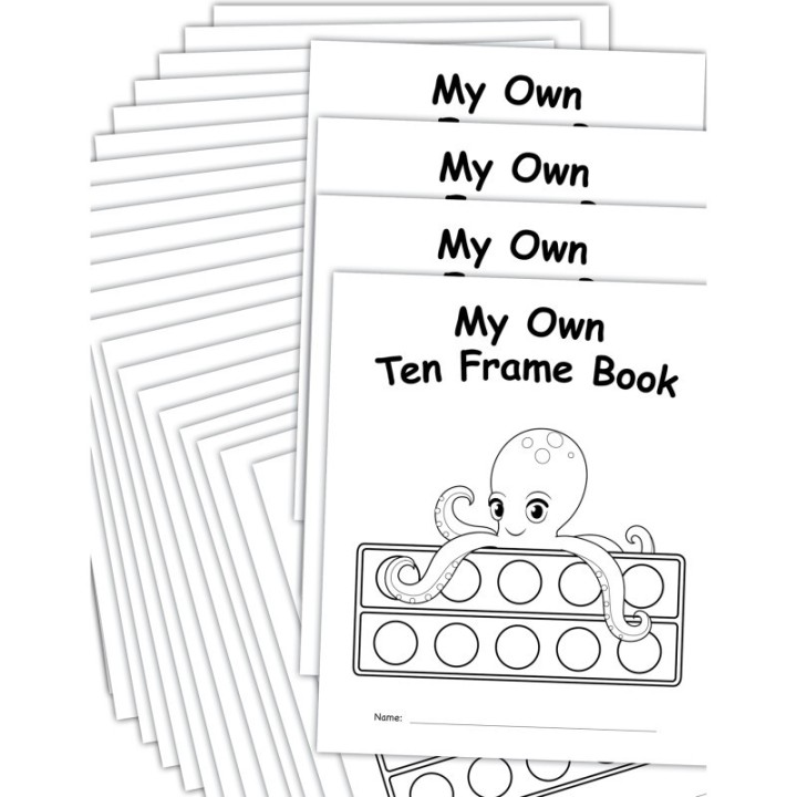 Teacher Created Resources® My Own Books: My Ten Frame Book, 25 Pack