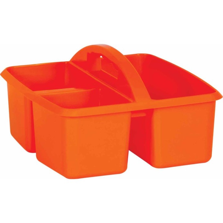 Teacher Created Resources® Orange Plastic Storage Caddy