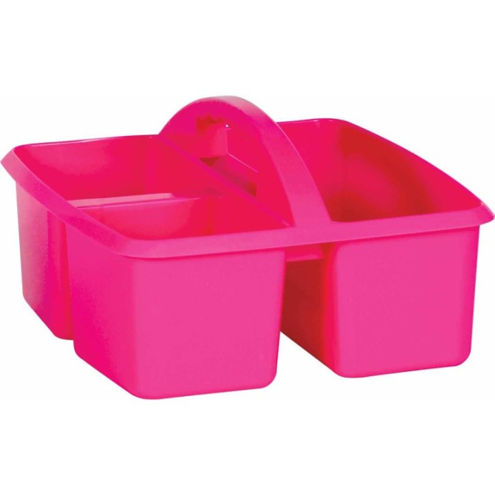 Teacher Created Resources® Pink Plastic Storage Caddy