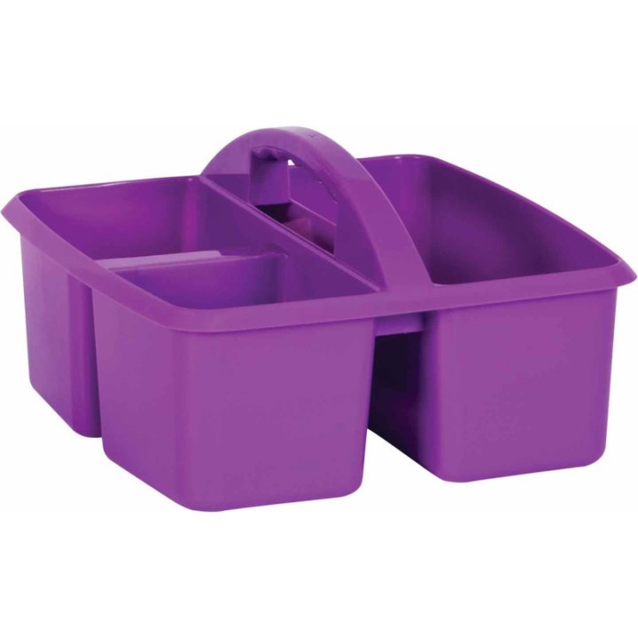 Teacher Created Resources® Purple Plastic Storage Caddy