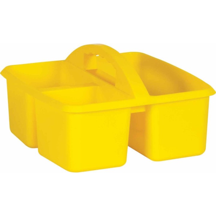 Teacher Created Resources® Yellow Plastic Storage Caddy