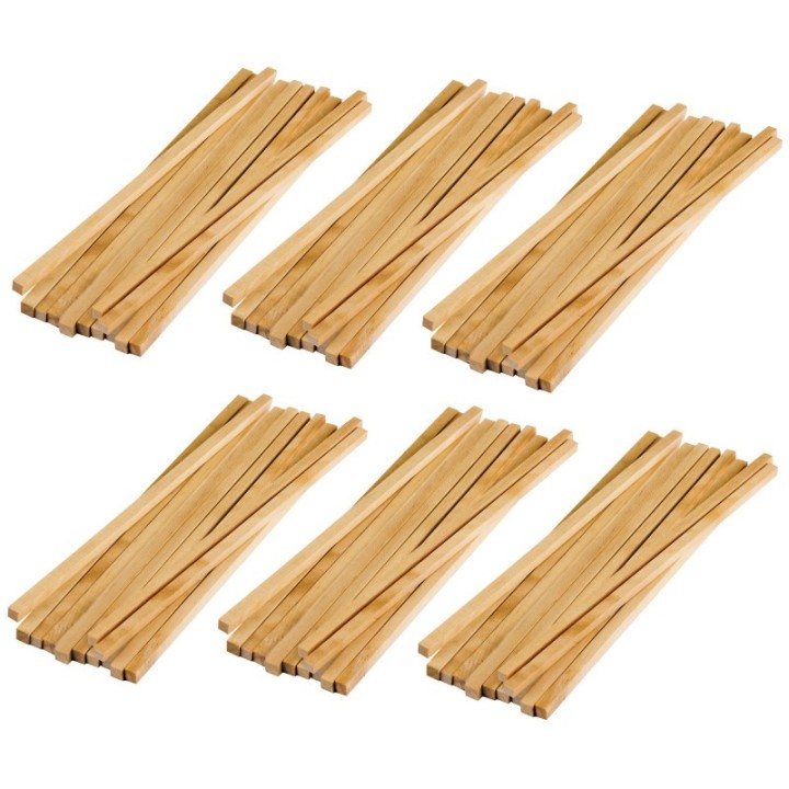 Teacher Created Resources® STEM Basics: Square Wood Dowels, 12 Per Pack, 6 Packs