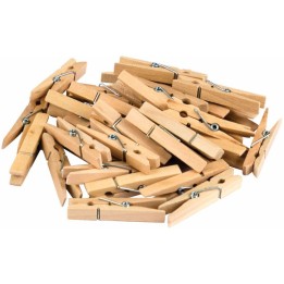 Teacher Created Resources® STEM Basics: Medium Clothespins, Pack of 50