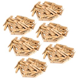 Teacher Created Resources® STEM Basics: Medium Clothespins, 50 Per Pack, 6 Packs