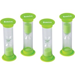 Teacher Created Resources® 5 Minute Sand Timers - Mini