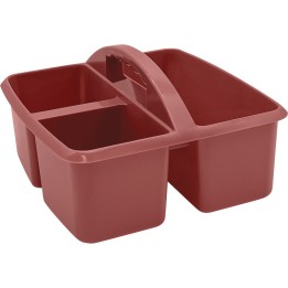 Teacher Created Resources® Plastic Storage Caddy, Deep Rose