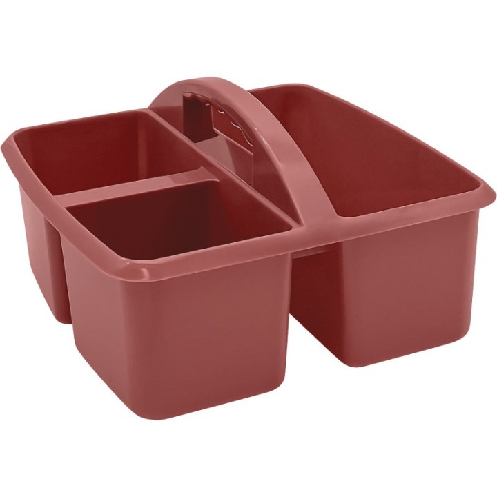 Teacher Created Resources® Plastic Storage Caddy, Deep Rose