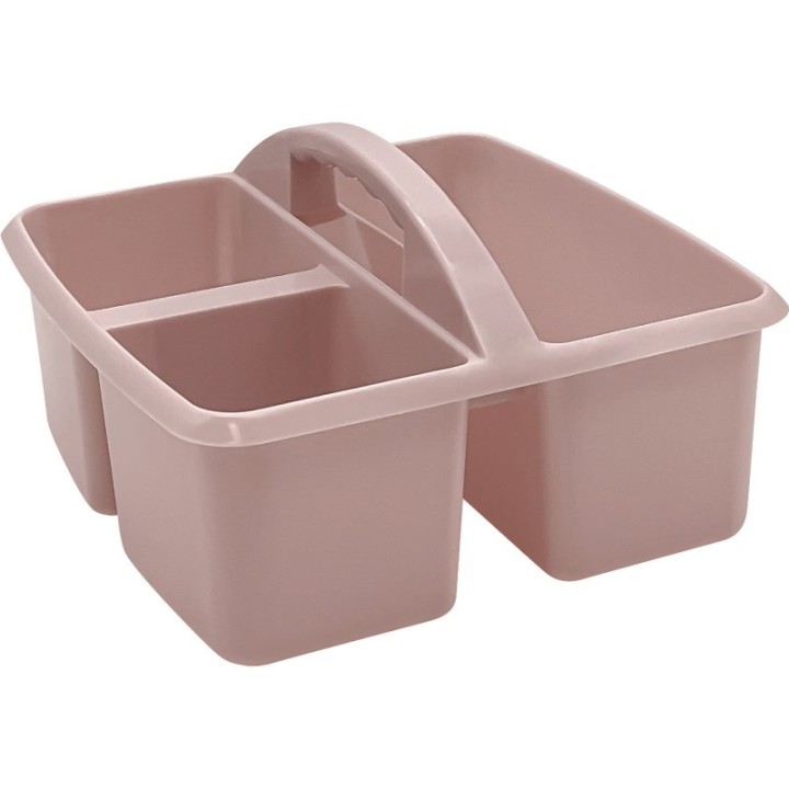 Teacher Created Resources® Plastic Storage Caddy, Light Mauve