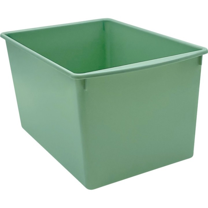 Teacher Created Resources® Plastic Multi-Purpose Bin, Eucalyptus Green