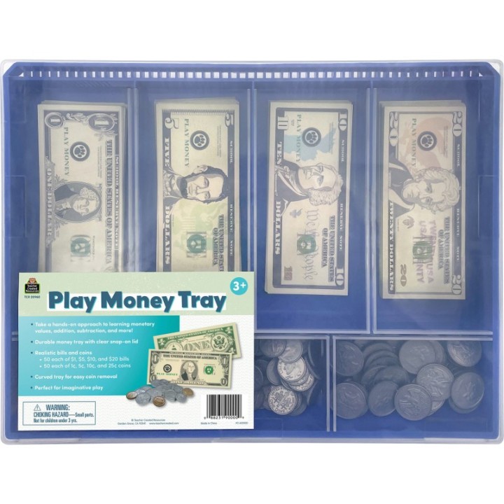 Teacher Created Resources® Play Money Tray