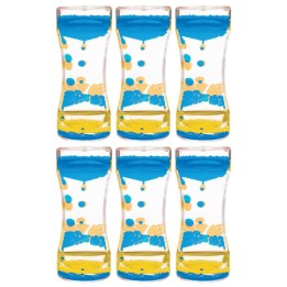 Teacher Created Resources® Blue & Yellow Liquid Motion Bubbler, Pack of 6