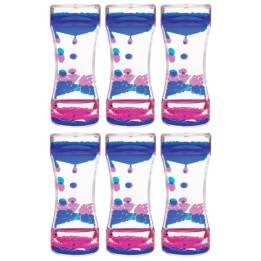 Teacher Created Resources® Blue & Pink Liquid Motion Bubbler, Pack of 6