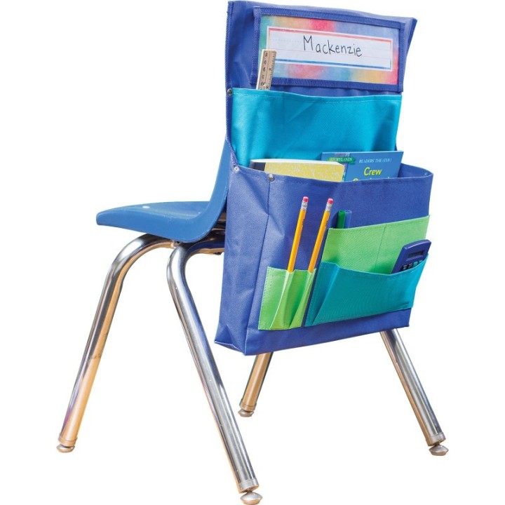 Teacher Created Resources® Blue, Teal & Lime Chair Pocket