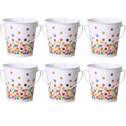 Teacher Created Resources® Confetti Bucket, Pack of 6