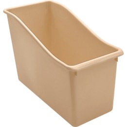 Teacher Created Resources® Plastic Book Bin, Light Brown
