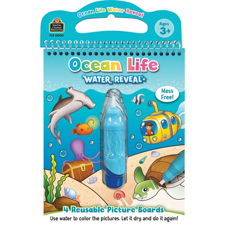 Teacher Created Resources® Ocean Life Water Reveal