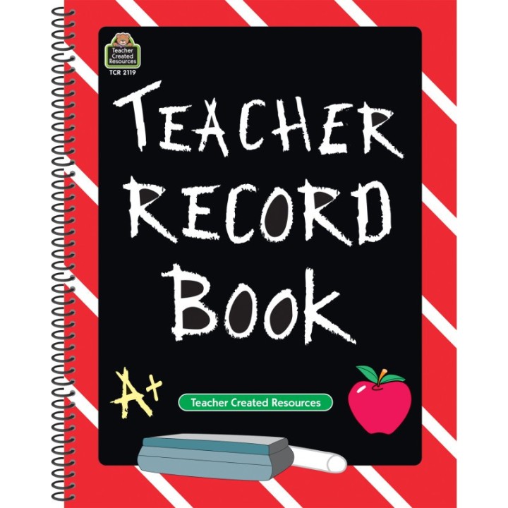 Teacher Created Resources® Teacher Record Book, 64 Pages