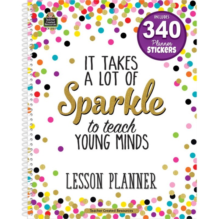 Teacher Created Resources® Confetti Lesson Planner