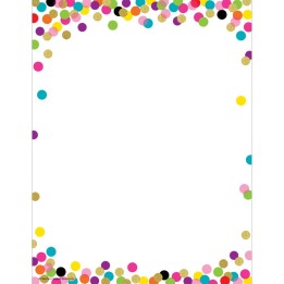 Teacher Created Resources® Confetti Computer Paper, 50 Sheets