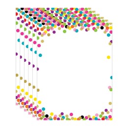 Teacher Created Resources® Confetti Computer Paper, 8.5" x 11", 50 Sheets Per Pack, 6 Packs