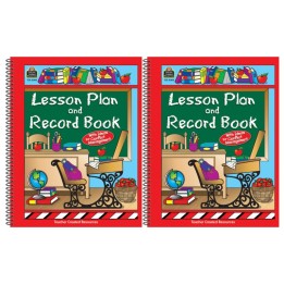 Teacher Created Resources® Lesson Plan and Record Book, Pack of 2