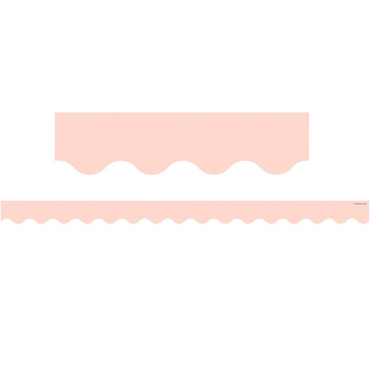 Teacher Created Resources® Blush Scalloped Border Trim, 35 Feet