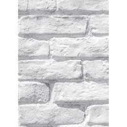 Teacher Created Resources® Better Than Paper® Bulletin Board Roll, 4' x 12', White Brick, 4 Rolls