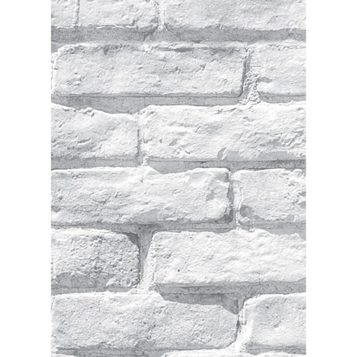 Teacher Created Resources® Better Than Paper® Bulletin Board Roll, 4' x 12', White Brick, 4 Rolls