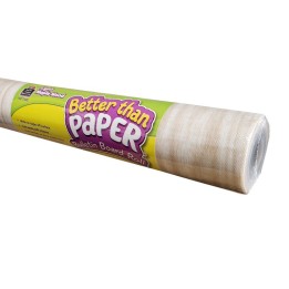 Teacher Created Resources® Better Than Paper® Bulletin Board Roll, 4' x 12', Light Maple Wood Design, Pack of 4