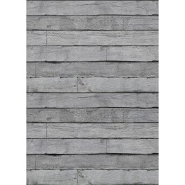 Teacher Created Resources® Better Than Paper® Bulletin Board Roll, 4' x 12', Gray Wood Design, 4 Rolls