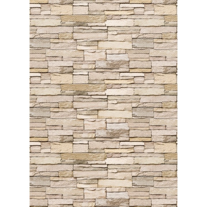 Teacher Created Resources® Better Than Paper® Bulletin Board Roll, 4' x 12', Stacked Stone, 4 Rolls