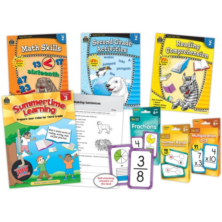 Teacher Created Resources® Learning at Home: Grade 2 Kit