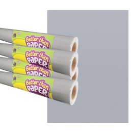 Teacher Created Resources® Gray Better Than Paper Bulletin Board Roll, 4' x 12', Pack of 4